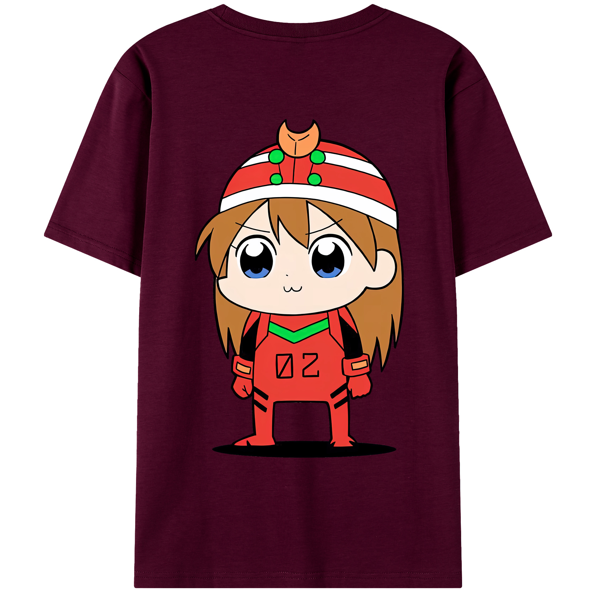 （画像用） EVA 新世紀エヴァンゲリオン レディース半袖Tシャツ(バックプリント)